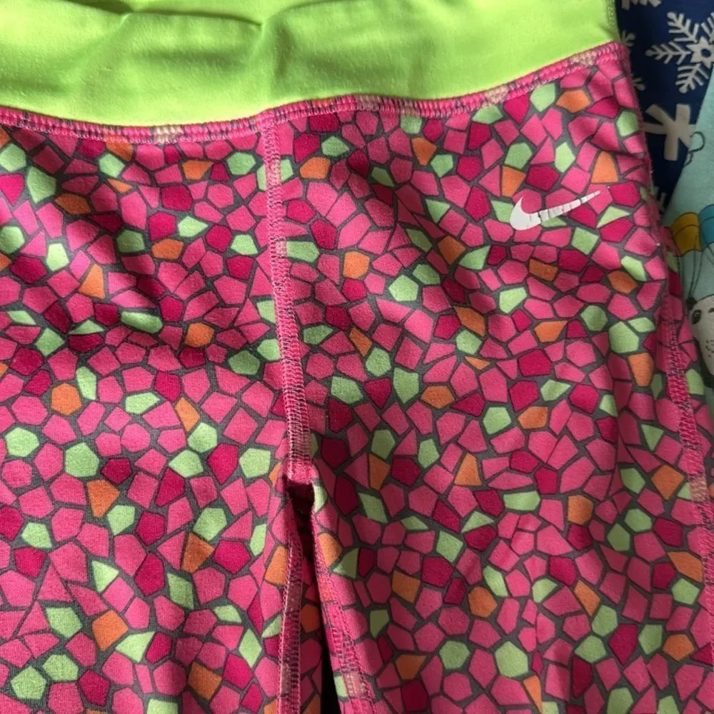 Bundle of 6 Toddler Girls Leggings - Picture 5 of 7